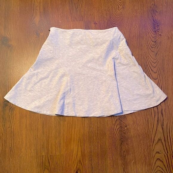 🌷 Banana Republic🌷 Light Gray Short A Line Flare Mini Skirt - Picture 6 of 8